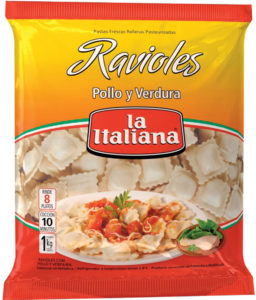 ravioles pollo y verdura 1kg